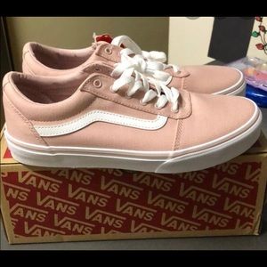 Vans Ward sepia rose pink sz 10 new sneakers shoes